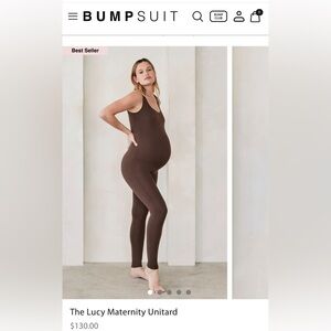 Bumpsuit The Lucy Maternity Leotard Sz M